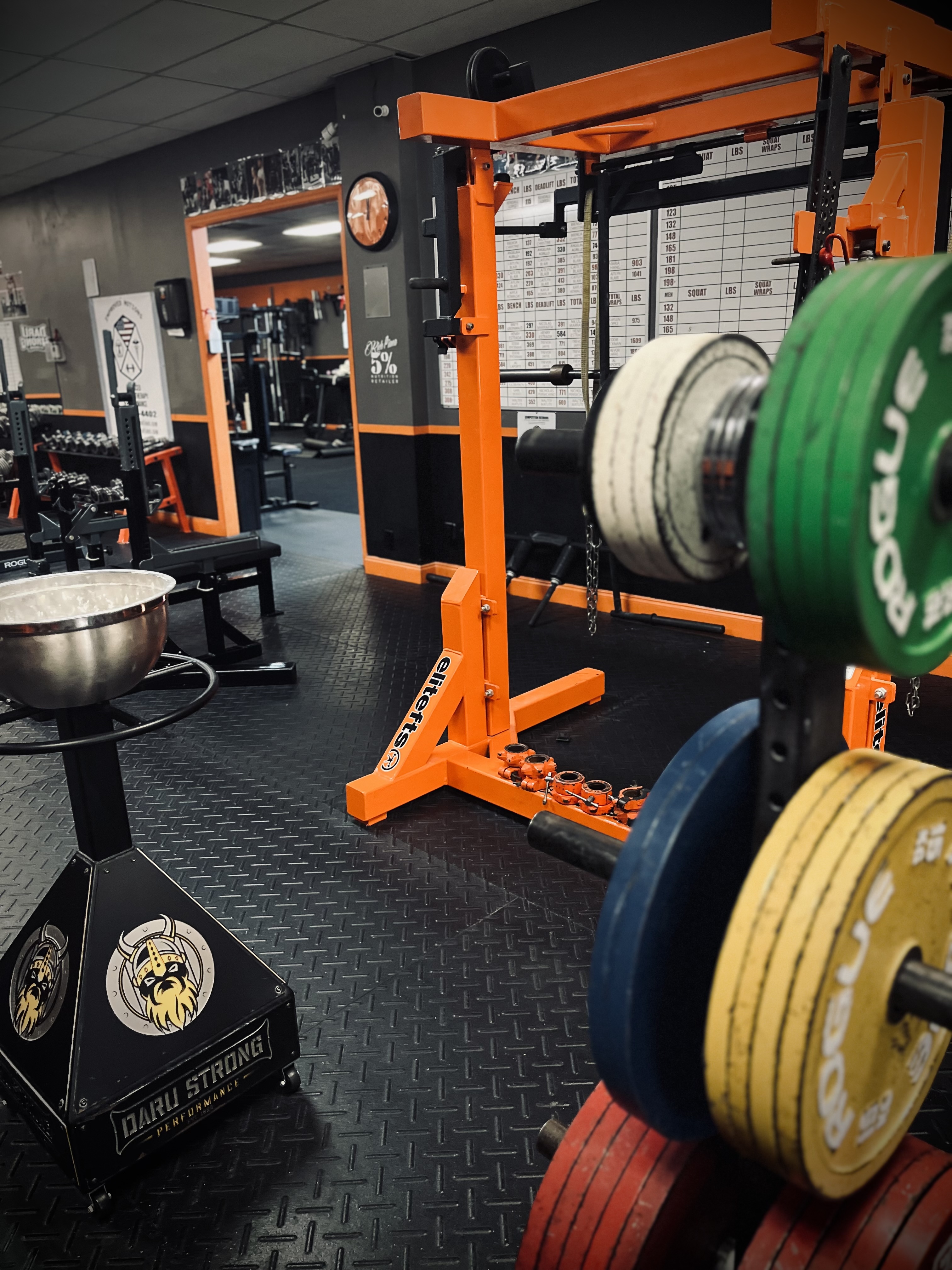 Treasure Coast Barbell Club gym floor